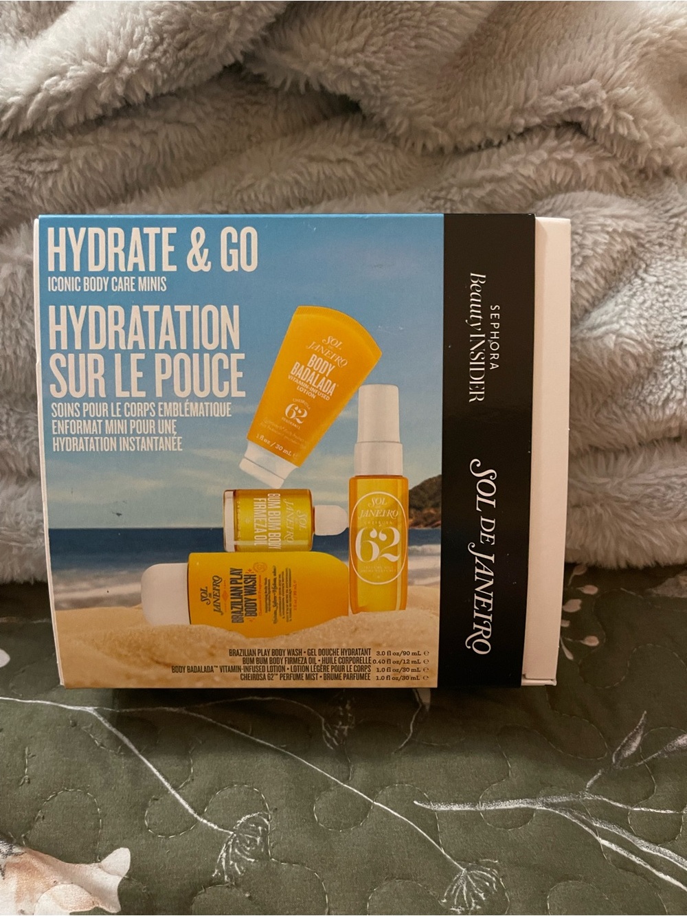 Sol de Janeiro Hydrate & Go Body Care Minis - Yellow and White Accents